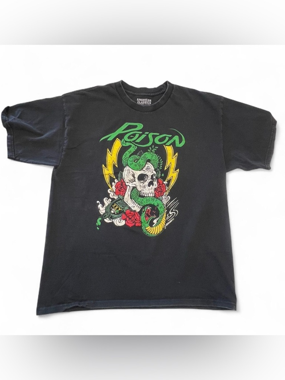 Poison Band T-Shirt XL American Classics 100% Cotton